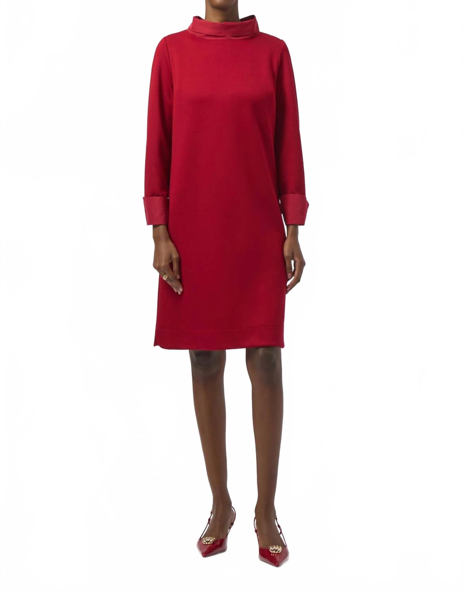 Joseph Ribkoff Трикотажное платье Scuba Jersey And Memory Trapeze Dress глубокого вишневого цвета
Joseph Ribkoff Трикотажное платье Scuba Jersey And Memory Trapeze Dress глубокого вишневого цвета