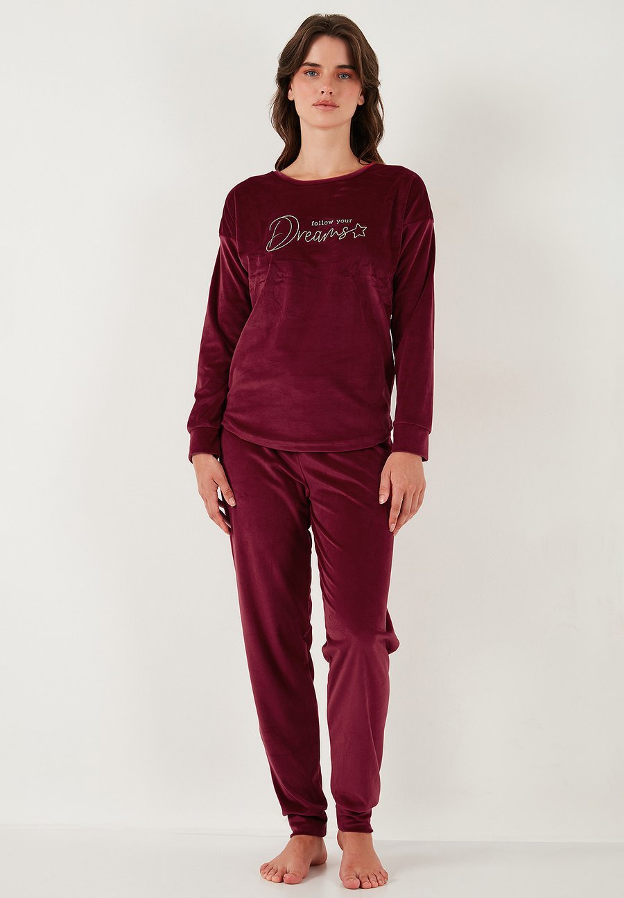 Пижамный комплект LELA REGULAR FIT SET, Bordeaux
Пижамный комплект LELA REGULAR FIT SET, Bordeaux
