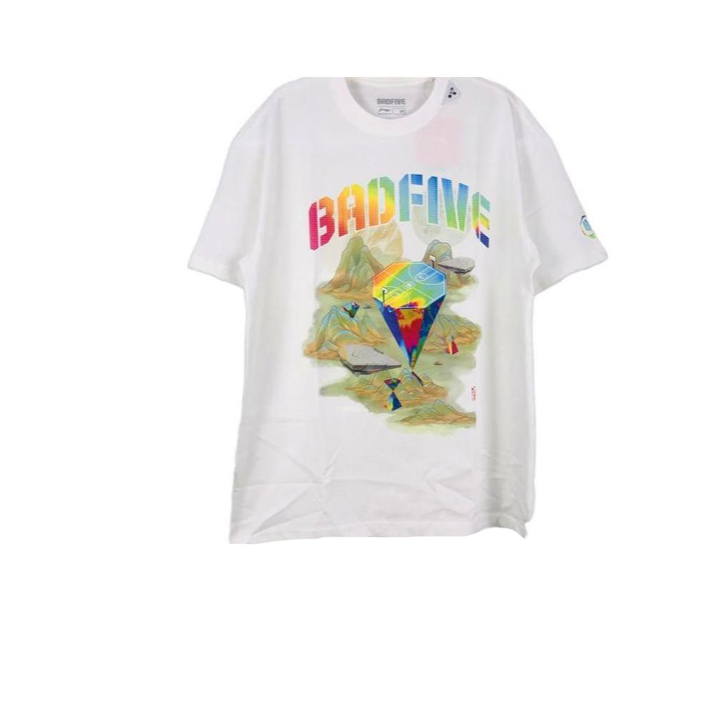 Мужская белая футболка Li Ning с круглым вырезом, умеренным прямым кроем, Белый, Мужская белая футболка Li Ning с круглым вырезом, умеренным прямым кроем
Мужская белая футболка Li Ning с круглым вырезом, умеренным прямым кроем, Белый, Мужская белая футболка Li Ning с круглым вырезом, умеренным прямым кроем