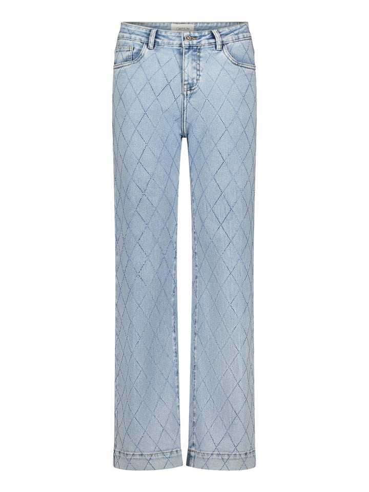 CARTOON Эластичные джинсы со стразами, светло-голубой деним
CARTOON Эластичные джинсы со стразами, светло-голубой деним