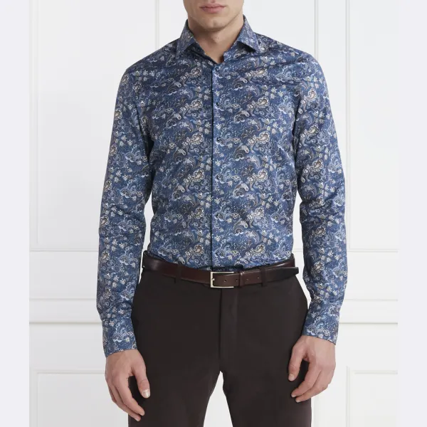 Рубашка узкого кроя Stenströms, синий
Рубашка узкого кроя Stenströms, синий