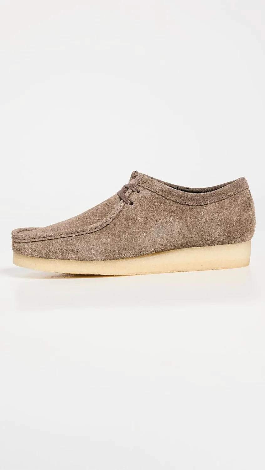 Мужские оксфорды Clarks Wallabee, черные, темно-серый
Мужские оксфорды Clarks Wallabee, черные, темно-серый