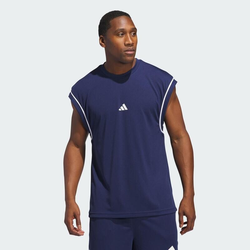 Спортивная майка Adidas, цвет navyblau/navyblau
Спортивная майка Adidas, цвет navyblau/navyblau