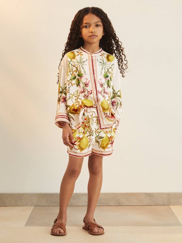 Детские шорты Sammie с лимонным принтом New York Botanical Gardens Reiss, Ivory
Детские шорты Sammie с лимонным принтом New York Botanical Gardens Reiss, Ivory