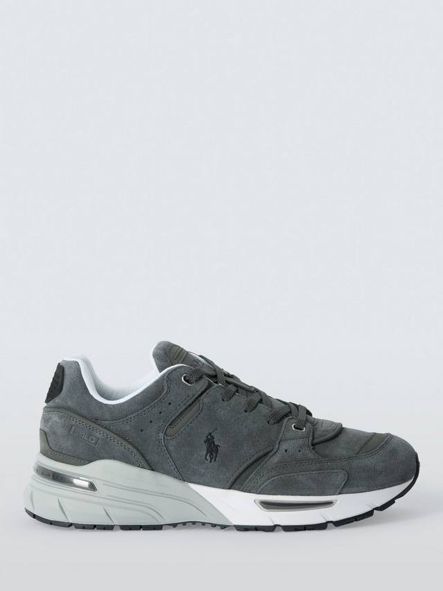 Замшевые кроссовки trackster Ralph Lauren, серый 
Замшевые кроссовки trackster Ralph Lauren, серый