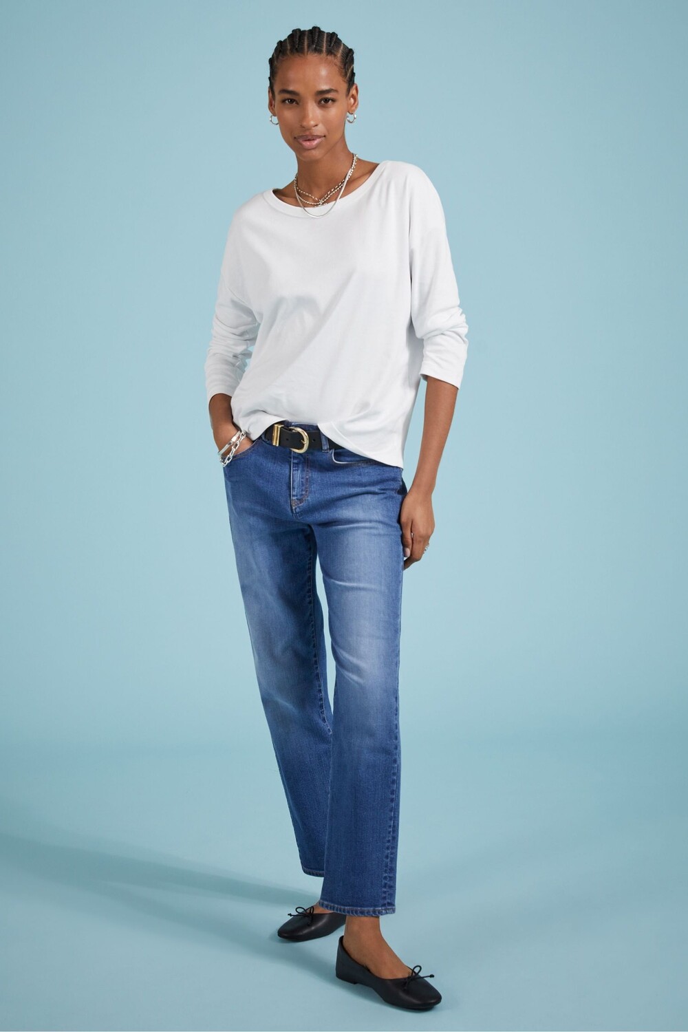 Montrose органический хлопок свободный топ Baukjen, белый
Montrose органический хлопок свободный топ Baukjen, белый