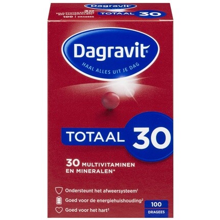 Всего 30 мультивитаминных таблеток 100 таблеток, Dagravit
Всего 30 мультивитаминных таблеток 100 таблеток, Dagravit