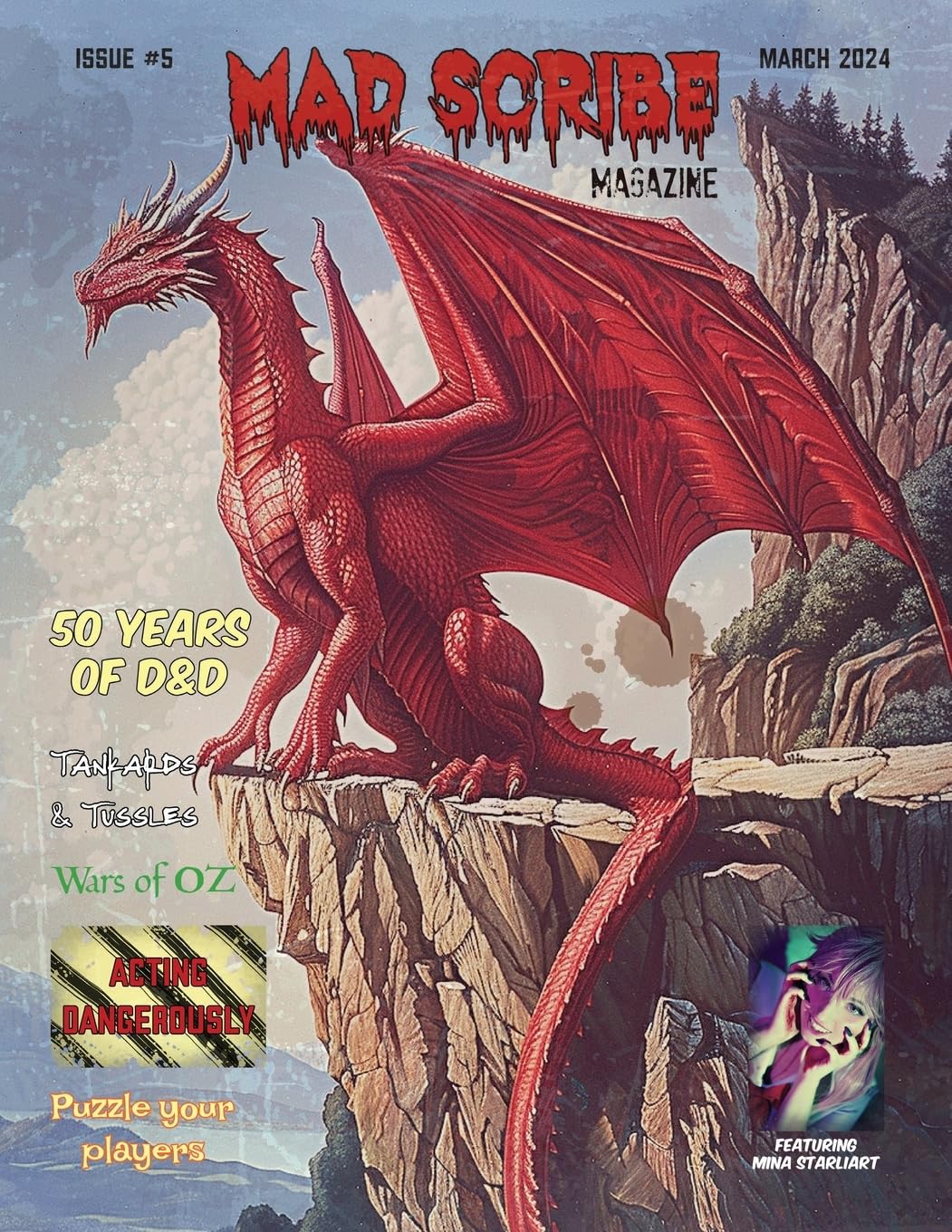 Mad Scribe Magazine Issue #5 (Mad Scribe Games)
Mad Scribe Magazine Issue #5 (Mad Scribe Games)