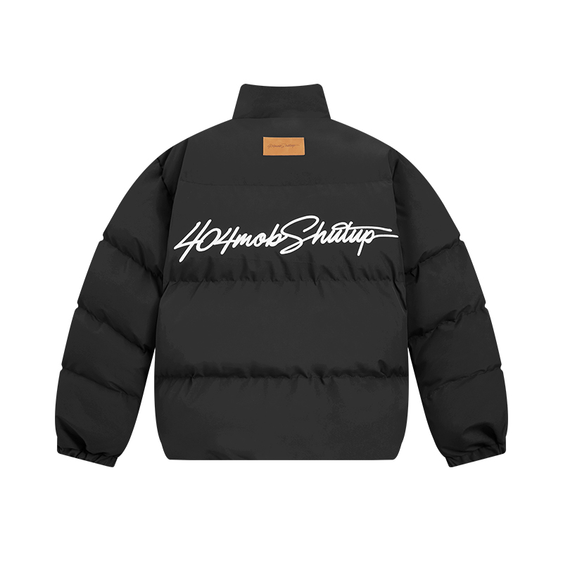 404MOB GANG Пуховик унисекс черный
404MOB GANG Пуховик унисекс черный