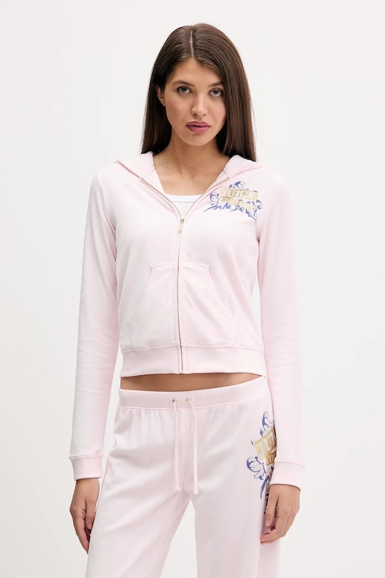 Бархатная толстовка wrap you up Juicy Couture, розовый
Бархатная толстовка wrap you up Juicy Couture, розовый