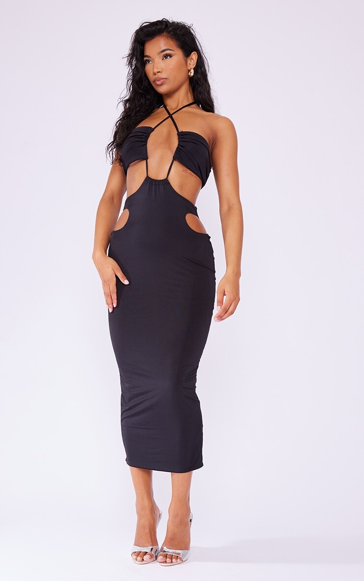 PrettyLittleThing Черное облегающее платье мидакси с несколькими вырезами и перекрестным вырезом, Черный, PrettyLittleThing Черное облегающее платье мидакси с несколькими вырезами и перекрестным вырезом
PrettyLittleThing Черное облегающее платье мидакси с несколькими вырезами и перекрестным вырезом, Черный, PrettyLittleThing Черное облегающее платье мидакси с несколькими вырезами и перекрестным вырезом