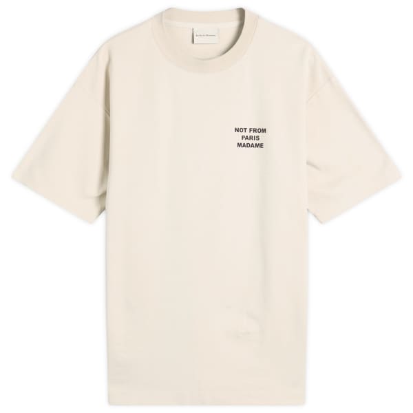 Футболка «Не из Парижа мадам» Drôle De Monsieur, Mastic
Футболка «Не из Парижа мадам» Drôle De Monsieur, Mastic