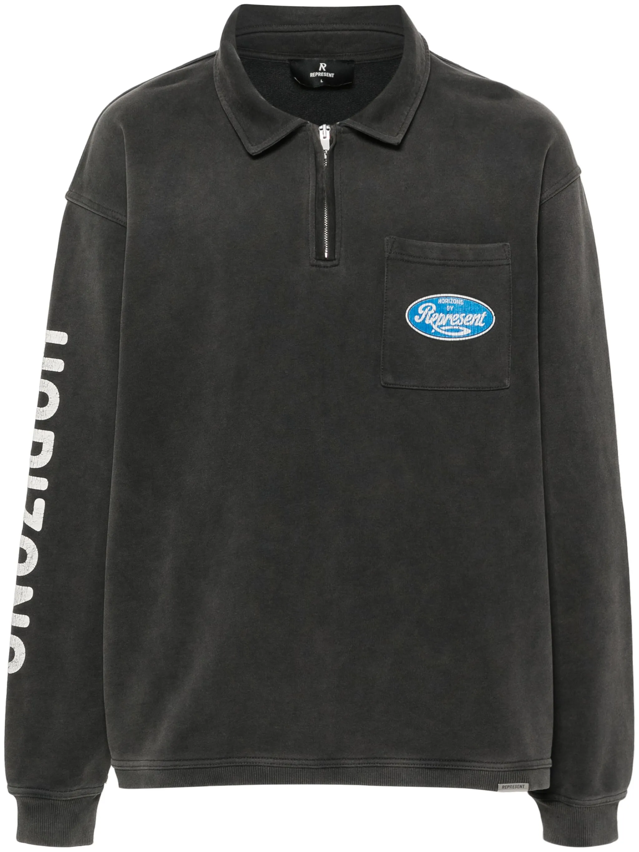 Толстовка с логотипом Represent, серый
Толстовка с логотипом Represent, серый