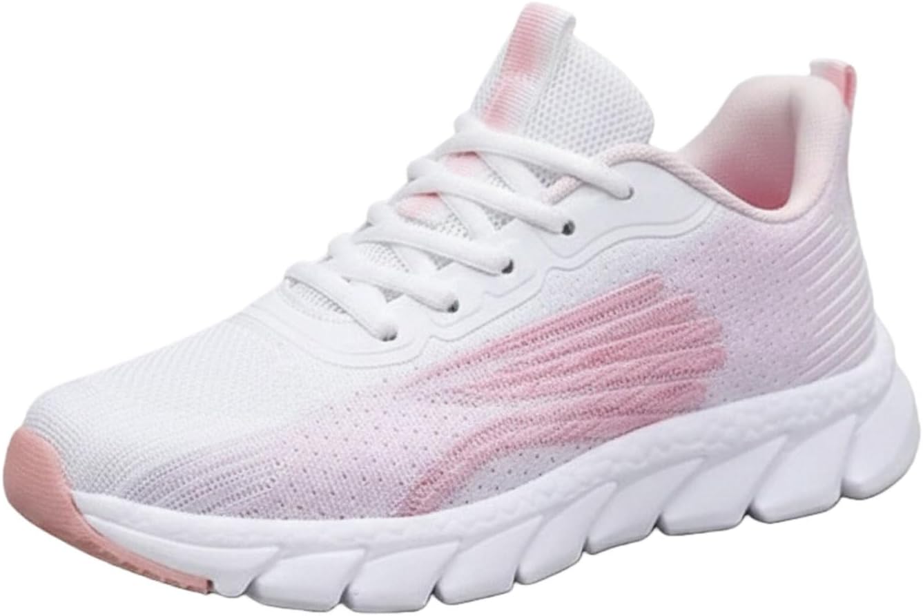 Легкие теннисные кроссовки для женщин и мужчин, плетеные, дышащие, с противоскользящей подошвой, для ходьбы, с поддержкой свода стопы Generic, розовый
Легкие теннисные кроссовки для женщин и мужчин, плетеные, дышащие, с противоскользящей подошвой, для ходьбы, с поддержкой свода стопы Generic, розовый