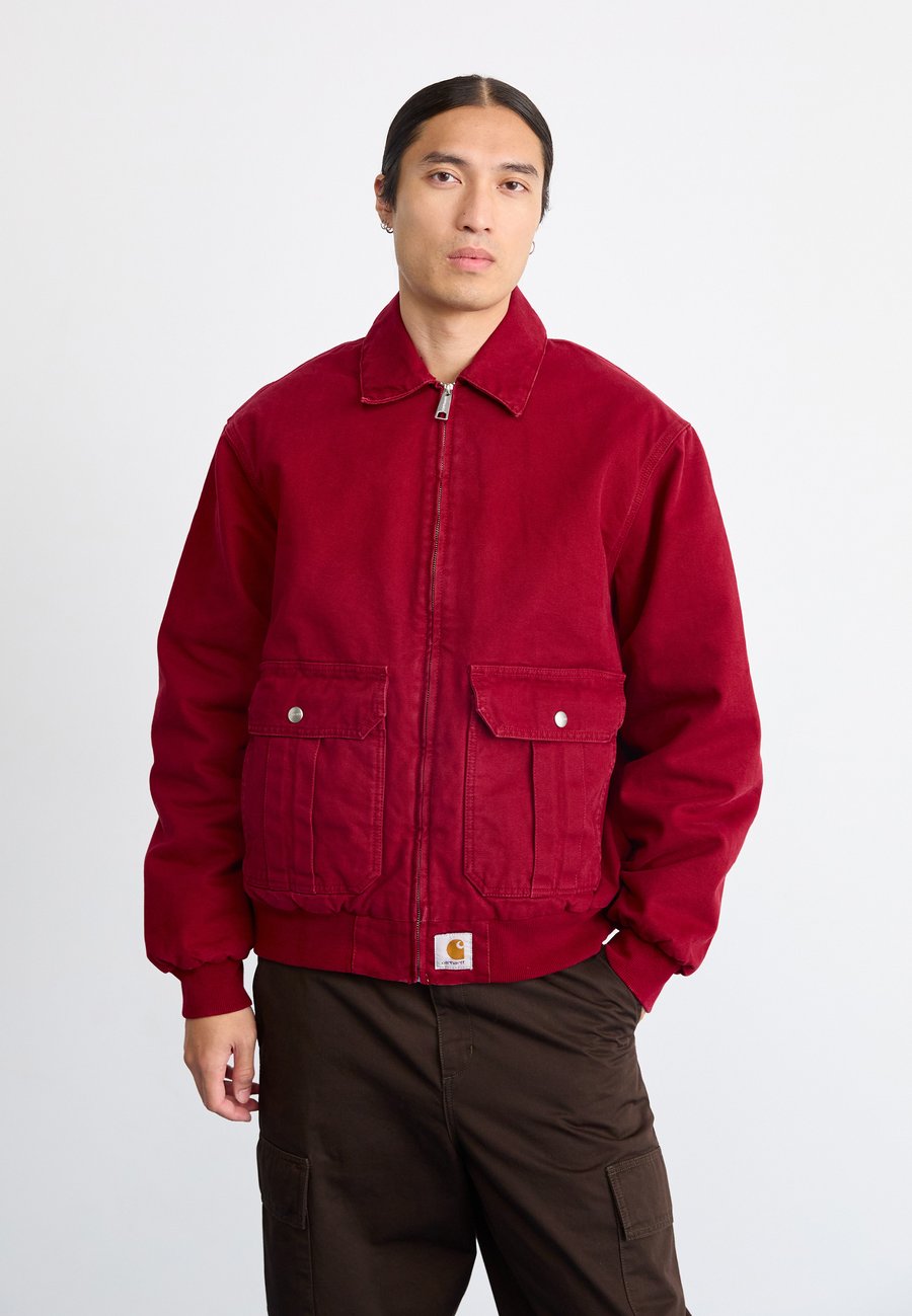 Куртка Carhartt WIP STANTON JACKET, Scarlet Stone Washed/Red
Куртка Carhartt WIP STANTON JACKET, Scarlet Stone Washed/Red