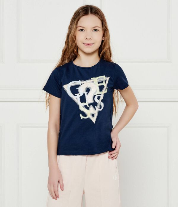 Футболки Regular fit Guess, синий 
Футболки Regular fit Guess, синий