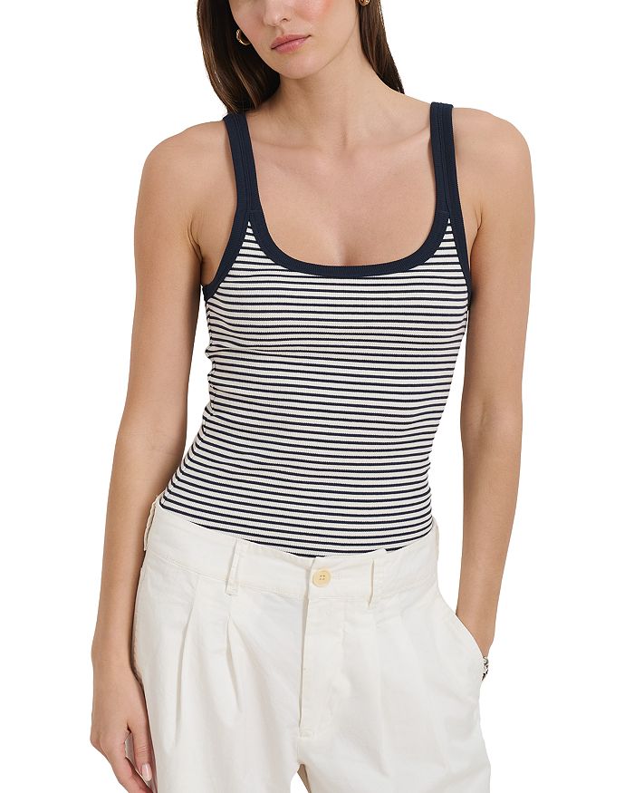 365 Ребристый топ Alex Mill, синий
365 Ребристый топ Alex Mill, синий