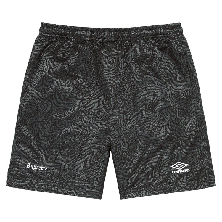 Шорты Supreme x Umbro Jacquard Animal Print Soccer Short, черный, Серый, Шорты Supreme x Umbro Jacquard Animal Print Soccer Short, черный
Шорты Supreme x Umbro Jacquard Animal Print Soccer Short, черный, Серый, Шорты Supreme x Umbro Jacquard Animal Print Soccer Short, черный