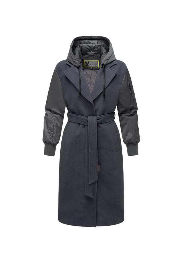 Шерстяное пальто tjadee 16 Marikoo, серый
Шерстяное пальто tjadee 16 Marikoo, серый