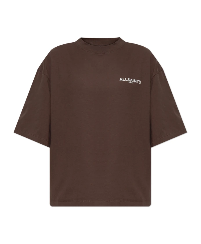 Футболка Guardian Amelie оверсайз Allsaints, коричневый
Футболка Guardian Amelie оверсайз Allsaints, коричневый