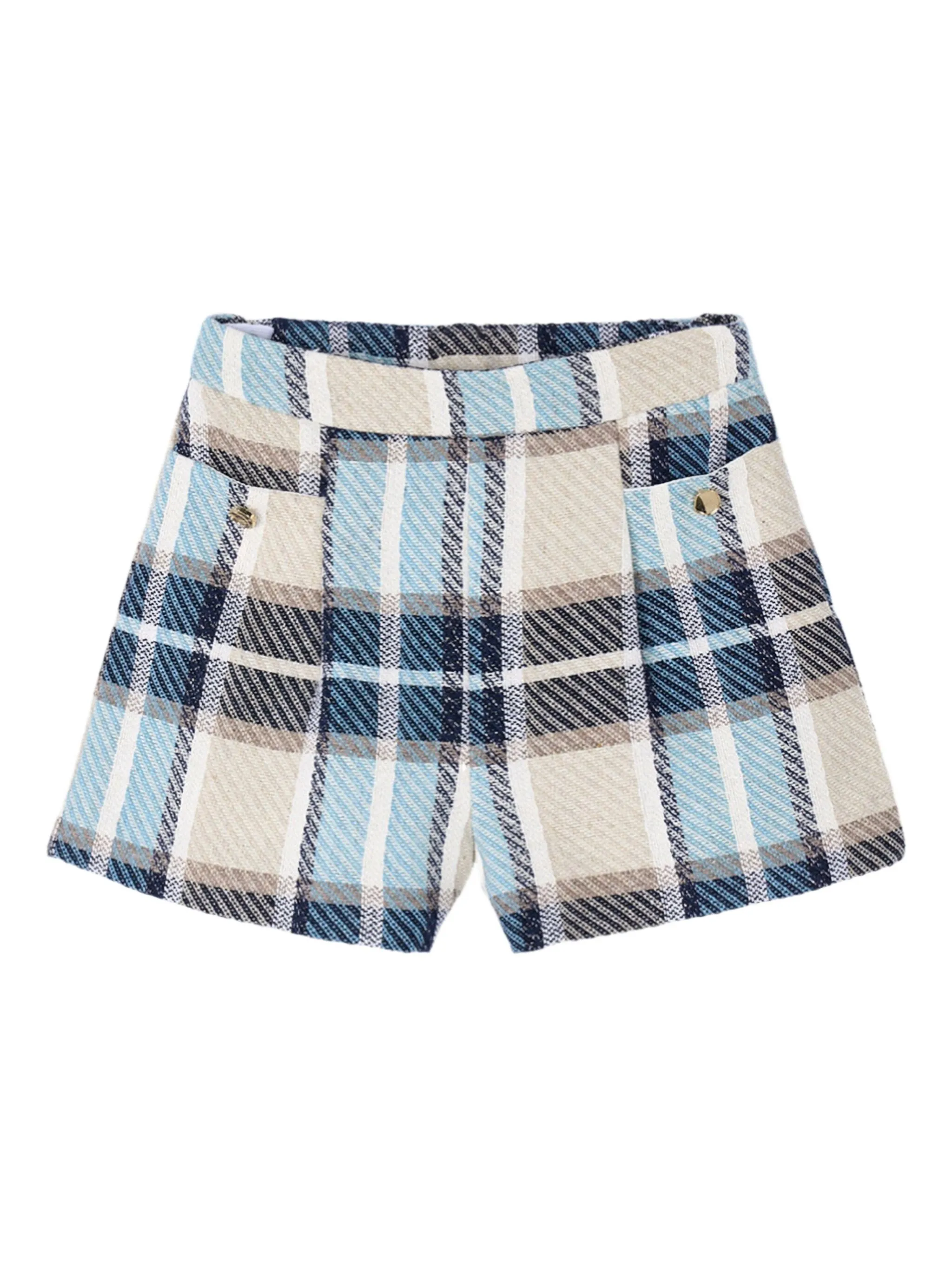 Шорты в клетку Mayoral, синий
Шорты в клетку Mayoral, синий