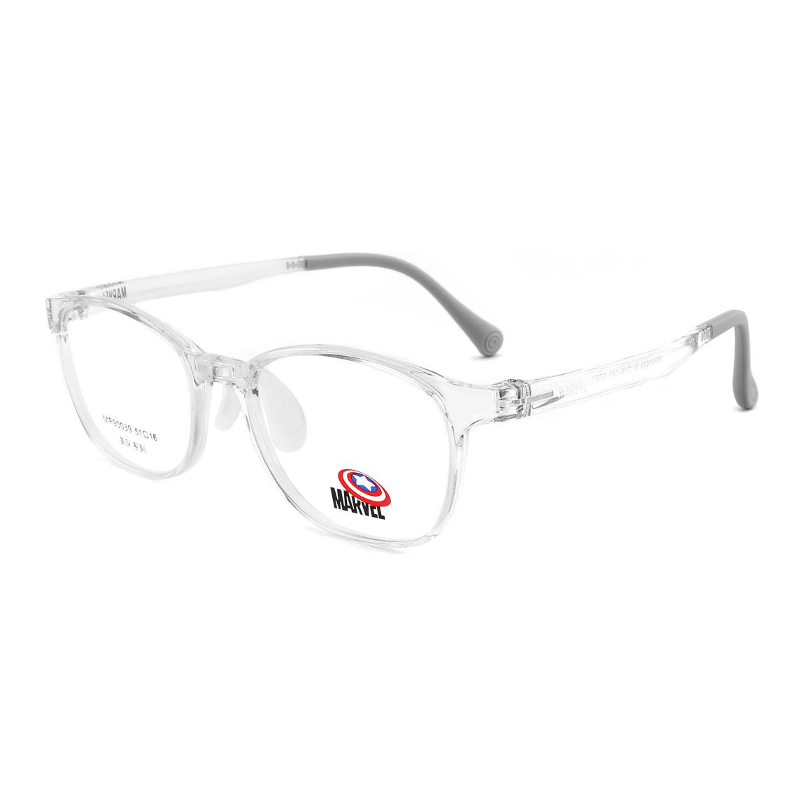 MARVEL Пластиковая овальная оправа для очков серии Мстители детская, Transparent Gray
MARVEL Пластиковая овальная оправа для очков серии Мстители детская, Transparent Gray