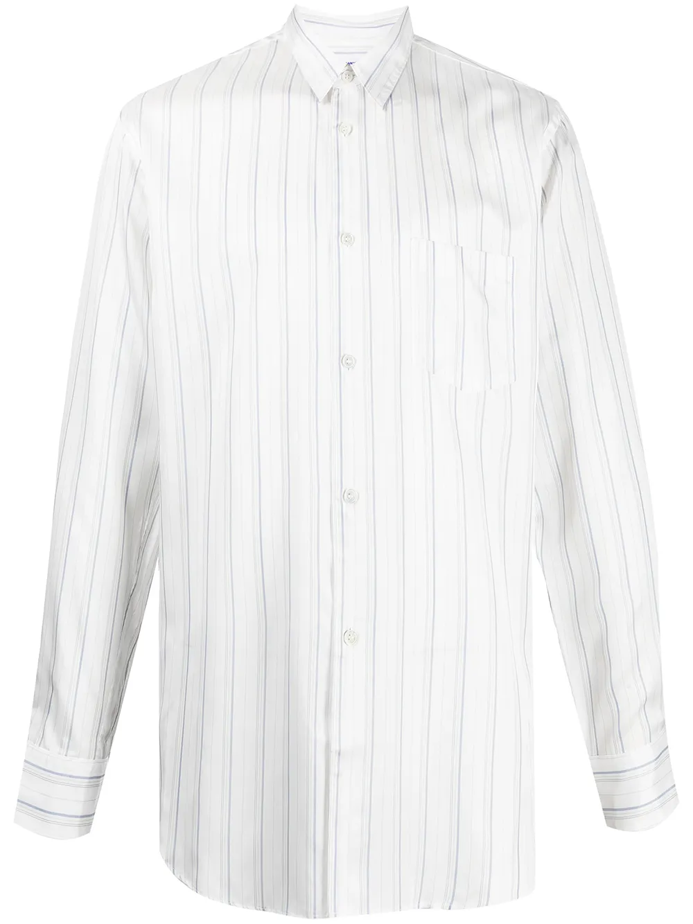 Полосатая рубашка с длинными рукавами Comme Des Garcons Shirt, белый
Полосатая рубашка с длинными рукавами Comme Des Garcons Shirt, белый