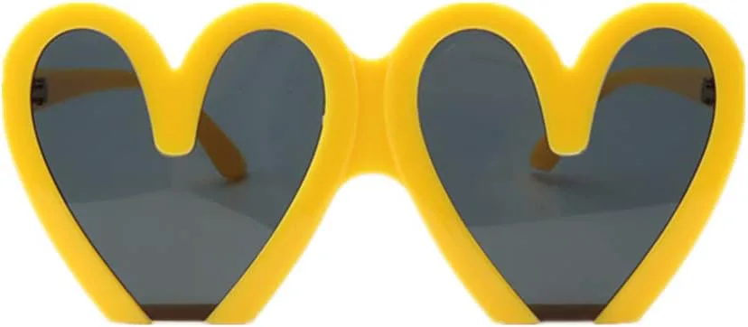 Дизайнерские винтажные солнцезащитные очки ICARA в форме сердца для женщин, большие модные очки в полуободковой оправе для летней пляжной вечеринки, Yellow
Дизайнерские винтажные солнцезащитные очки ICARA в форме сердца для женщин, большие модные очки в полуободковой оправе для летней пляжной вечеринки, Yellow