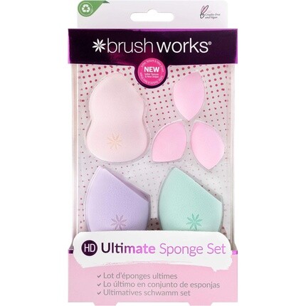 Набор губок для лица Hd Ultimate, Brushworks
Набор губок для лица Hd Ultimate, Brushworks