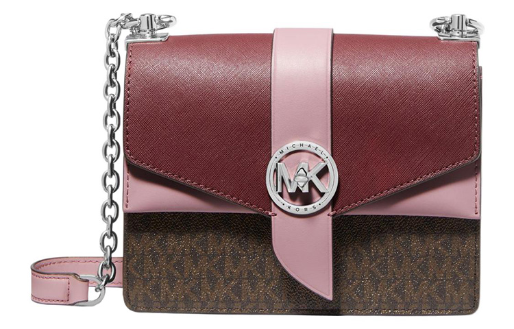 MICHAEL KORS Сумка через плечо Greenwich Canvas With Leather, маленькая женская сумка-кроссбоди brown & fuchsia
MICHAEL KORS Сумка через плечо Greenwich Canvas With Leather, маленькая женская сумка-кроссбоди brown & fuchsia