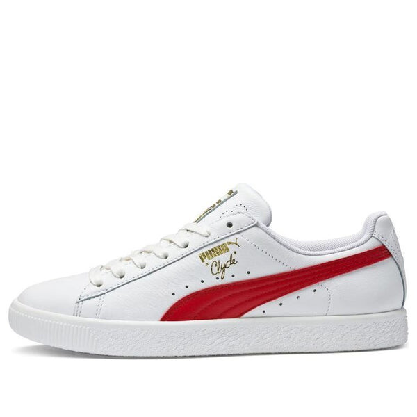 Кроссовки clyde core leather foil 'white cherry' Puma, белый
Кроссовки clyde core leather foil 'white cherry' Puma, белый