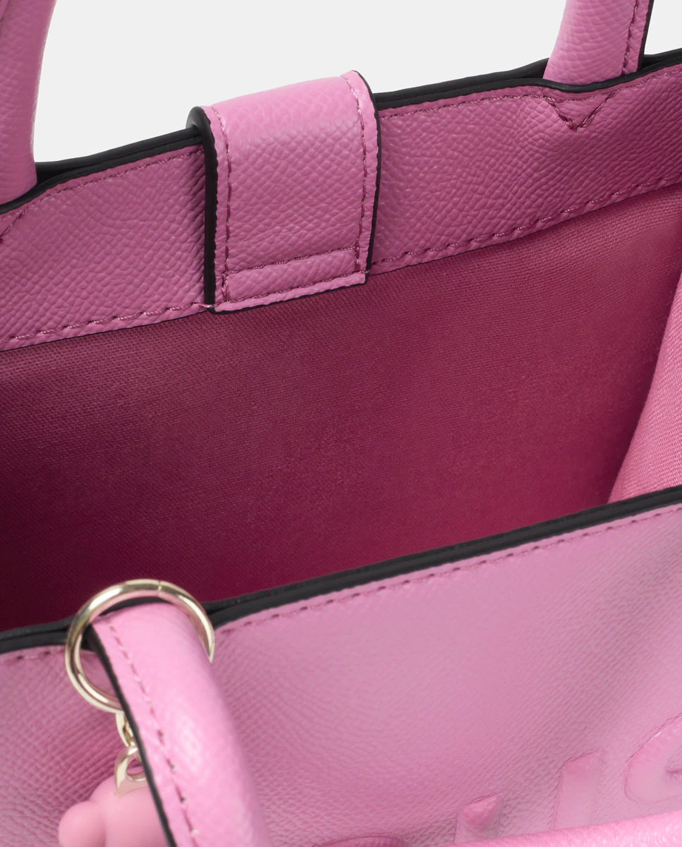 Мини-сумка квадратной формы с медвежьим принтом и ручкой темно-розового цвета из коллекции Tous Brenda, розовый
Мини-сумка квадратной формы с медвежьим принтом и ручкой темно-розового цвета из коллекции Tous Brenda, розовый