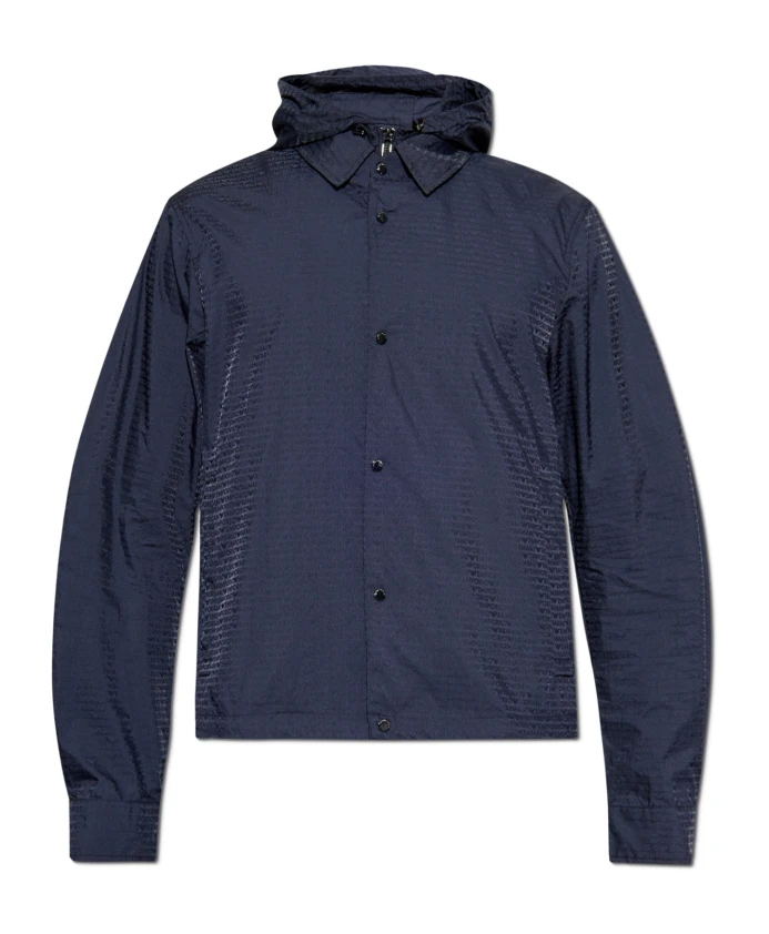 Куртка со съемным капюшоном Emporio Armani, синий
Куртка со съемным капюшоном Emporio Armani, синий