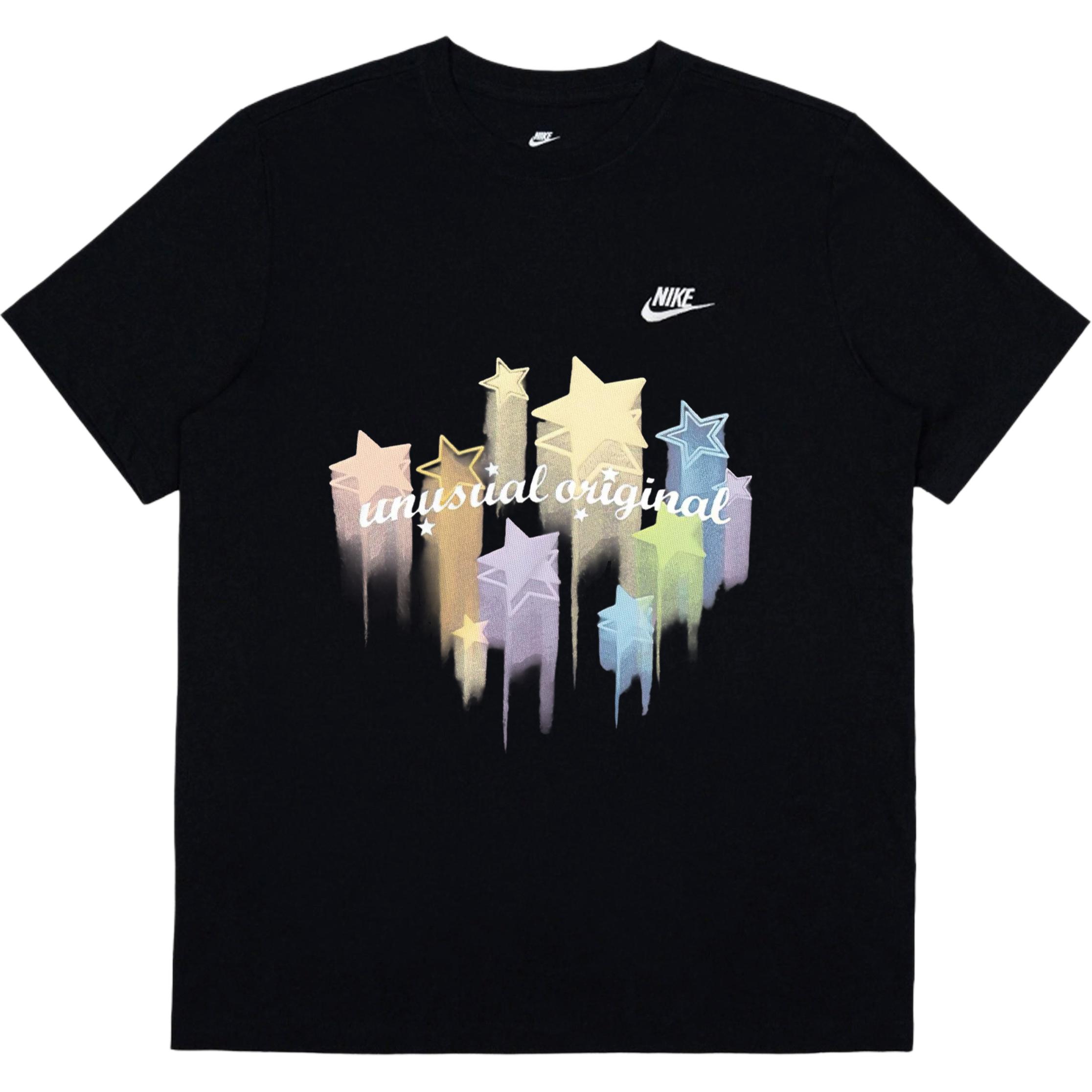 Летняя футболка с коротким рукавом Unisex Nike, черный
Летняя футболка с коротким рукавом Unisex Nike, черный