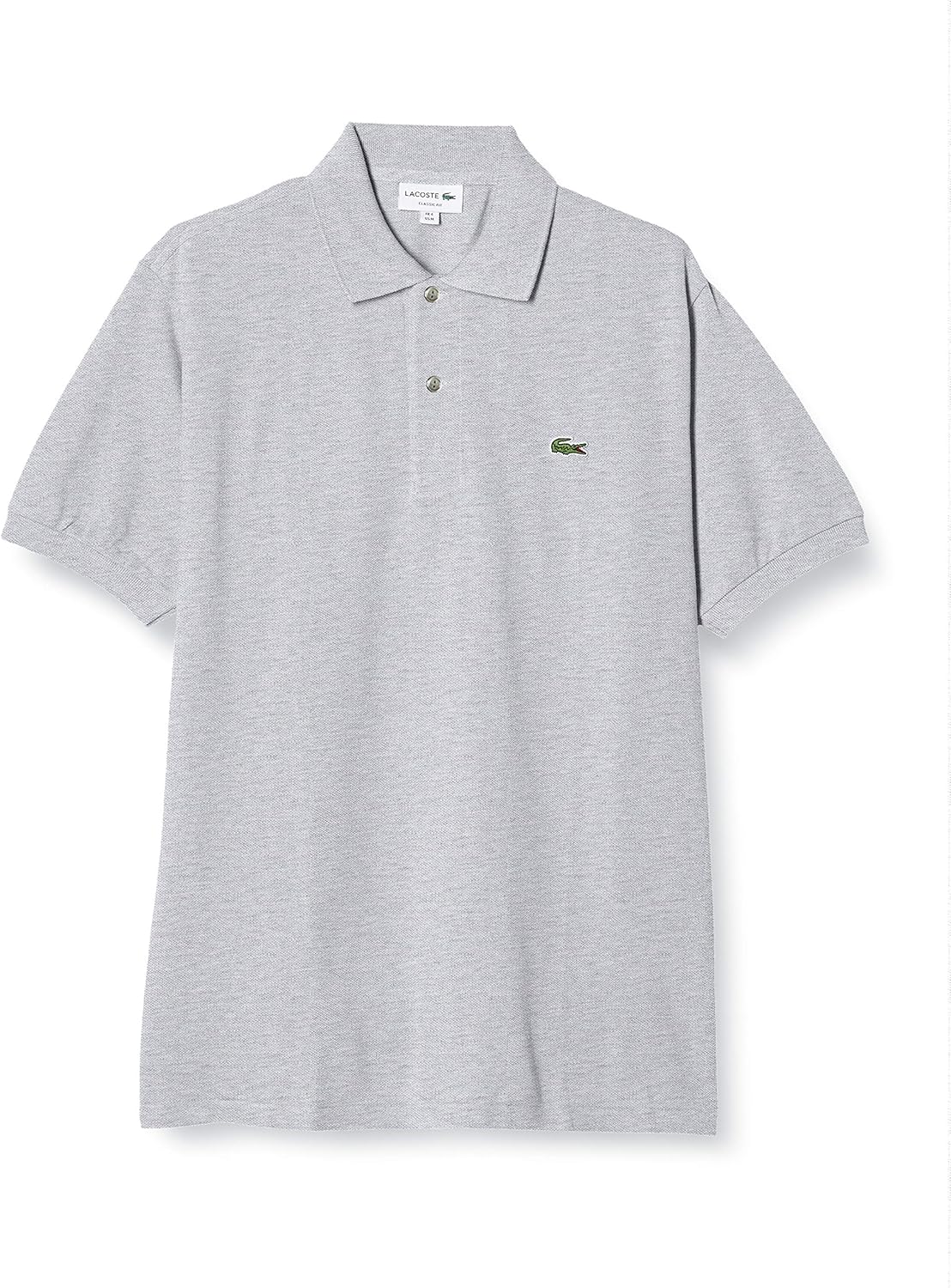 Мужская рубашка-поло Lacoste, L1264, классическая рубашка-поло с коротким рукавом (меланжевая пряжа) , серый
Мужская рубашка-поло Lacoste, L1264, классическая рубашка-поло с коротким рукавом (меланжевая пряжа) , серый