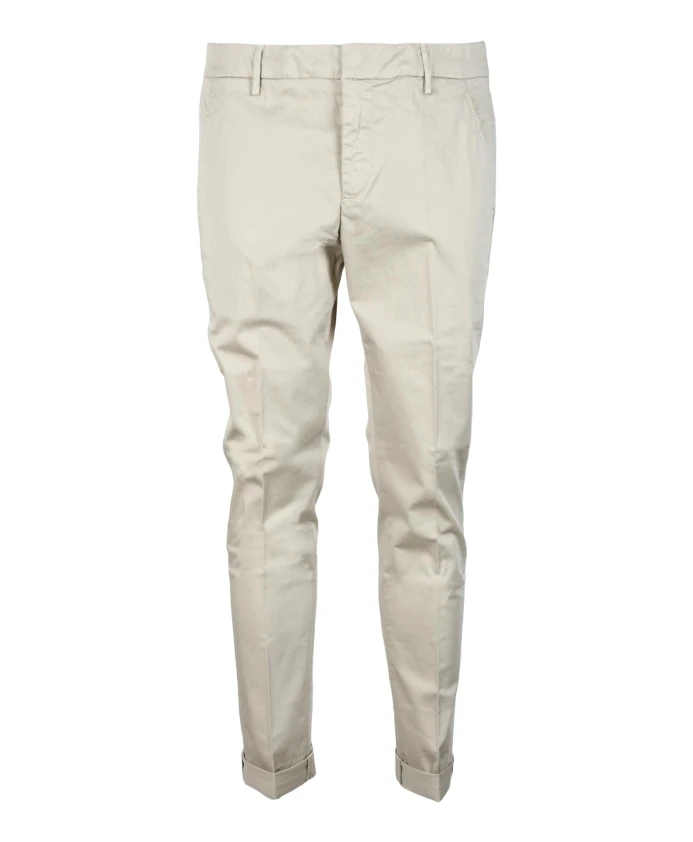 Брюки Gaubert из смесовой хлопковой ткани с застежкой-молнией Dondup, бежевый
Брюки Gaubert из смесовой хлопковой ткани с застежкой-молнией Dondup, бежевый