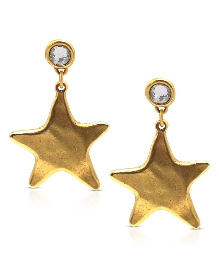 Серьги в форме звезды с текстурой, покрытые 12-каратным золотом Bowood Lane, Gold
Серьги в форме звезды с текстурой, покрытые 12-каратным золотом Bowood Lane, Gold
