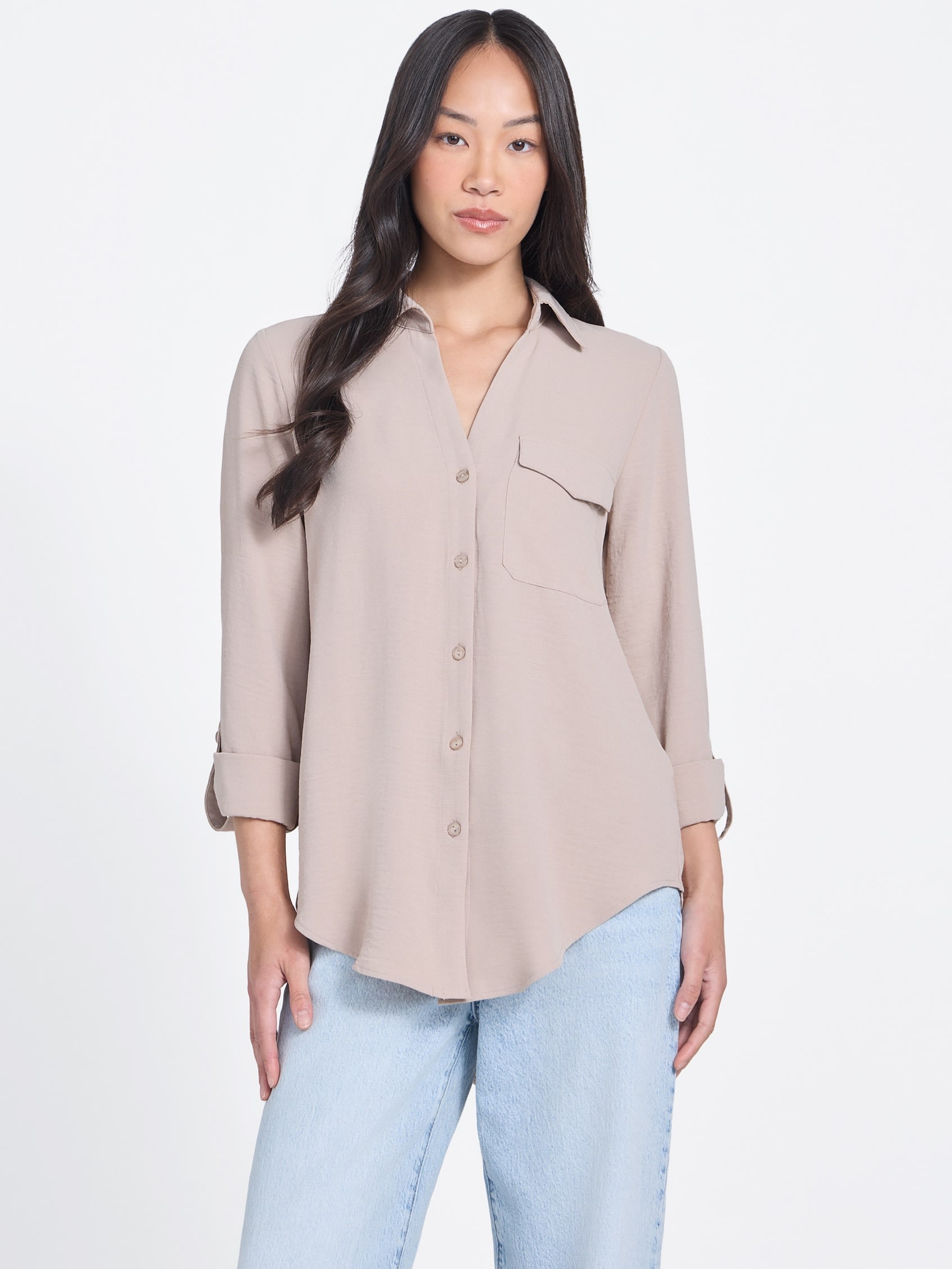 Рубашка на пуговицах «Клара» Guess Factory, Khaki Tan
Рубашка на пуговицах «Клара» Guess Factory, Khaki Tan