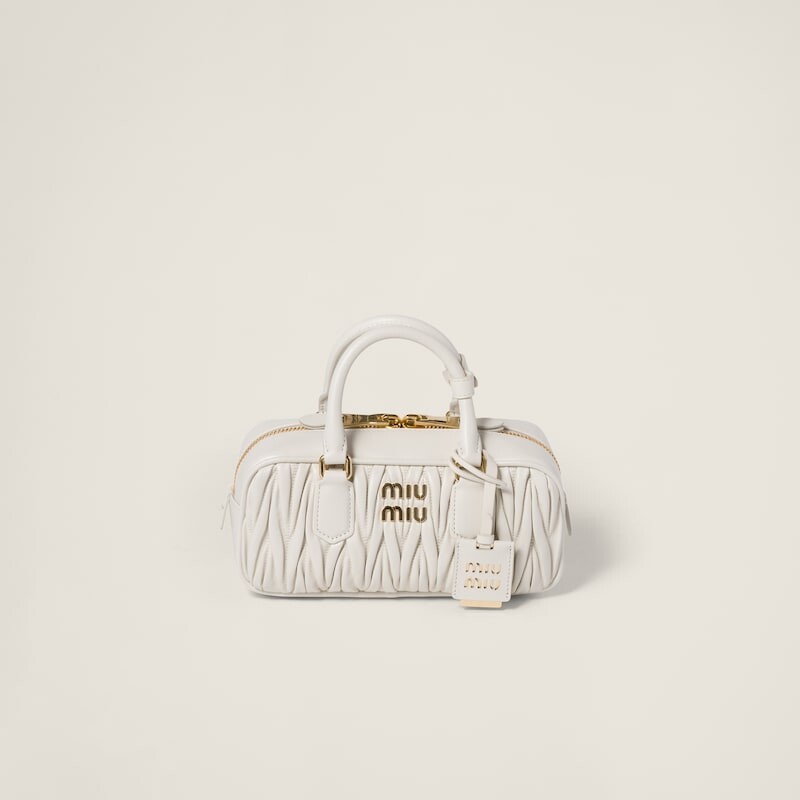 Сумка Arcadie из стеганой кожи наппа Miu Miu, белый
Сумка Arcadie из стеганой кожи наппа Miu Miu, белый