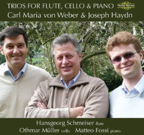 CD диск Weber / Haydn / Schmeiser / Muller / Fossi: Trios for Flute Cello & Piano 
CD диск Weber / Haydn / Schmeiser / Muller / Fossi: Trios for Flute Cello & Piano