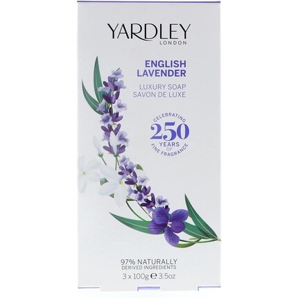 Мыло Yardley English Lavender Coffret 3, 100 г, Yardley London
Мыло Yardley English Lavender Coffret 3, 100 г, Yardley London