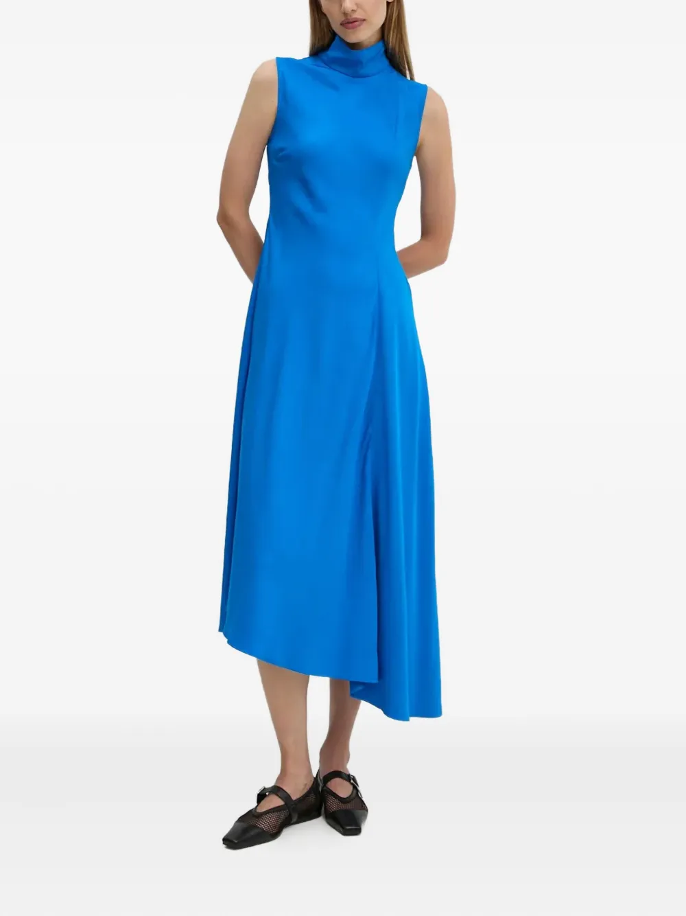 Платье асимметричного кроя с высоким воротником Day Birger Et Mikkelsen, синий
Платье асимметричного кроя с высоким воротником Day Birger Et Mikkelsen, синий
