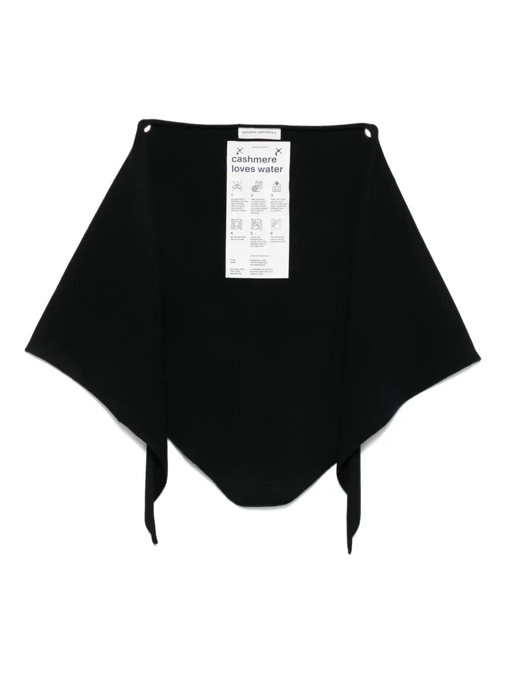 Галстук-шарф Extreme Cashmere, черный
Галстук-шарф Extreme Cashmere, черный