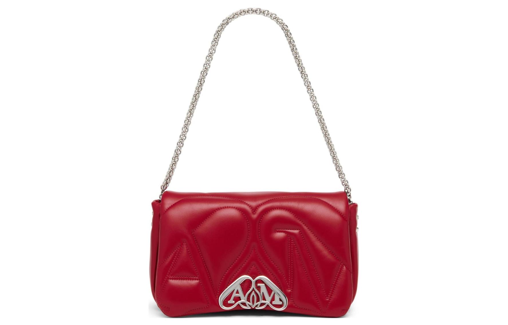 Alexander McQueen Сумка через плечо с бляхой в виде печати
Alexander McQueen Сумка через плечо с бляхой в виде печати