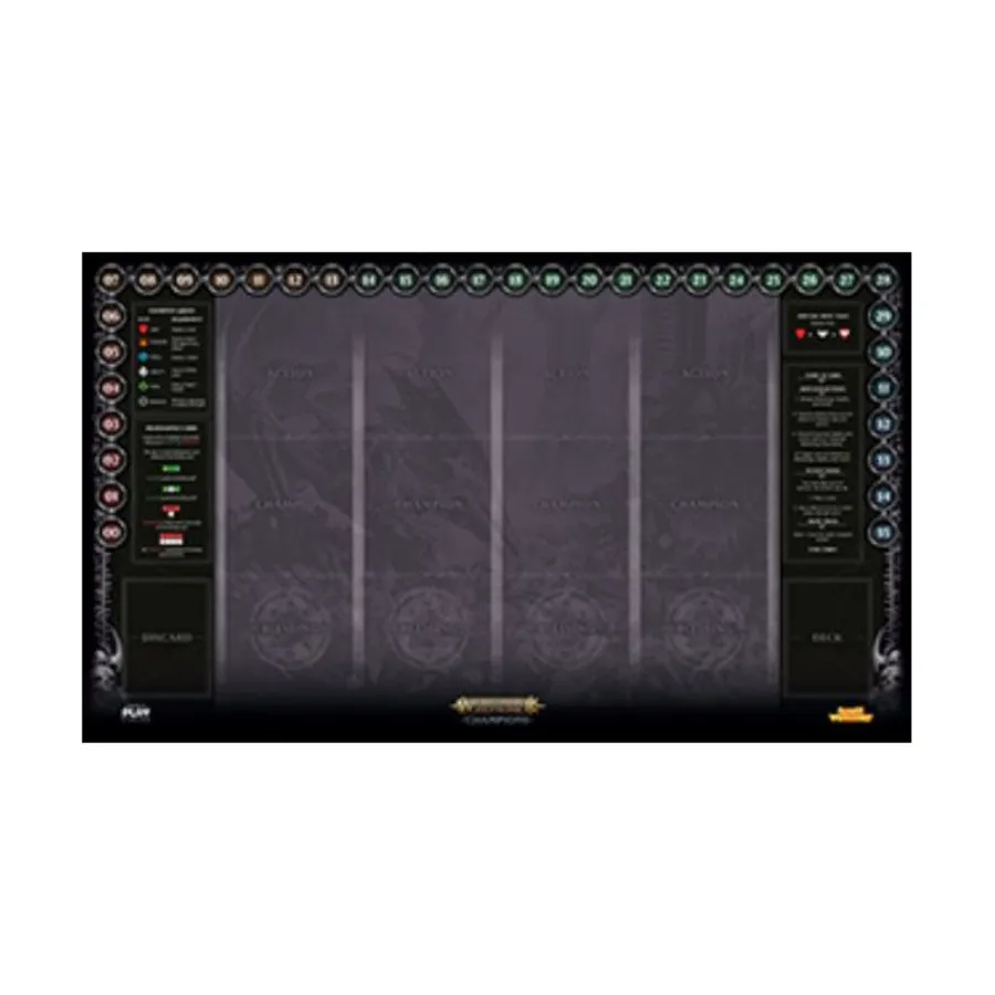 Игровой коврик - Чемпионы Смерти, Warhammer - Age of Sigmar - Champions Accessories
Игровой коврик - Чемпионы Смерти, Warhammer - Age of Sigmar - Champions Accessories