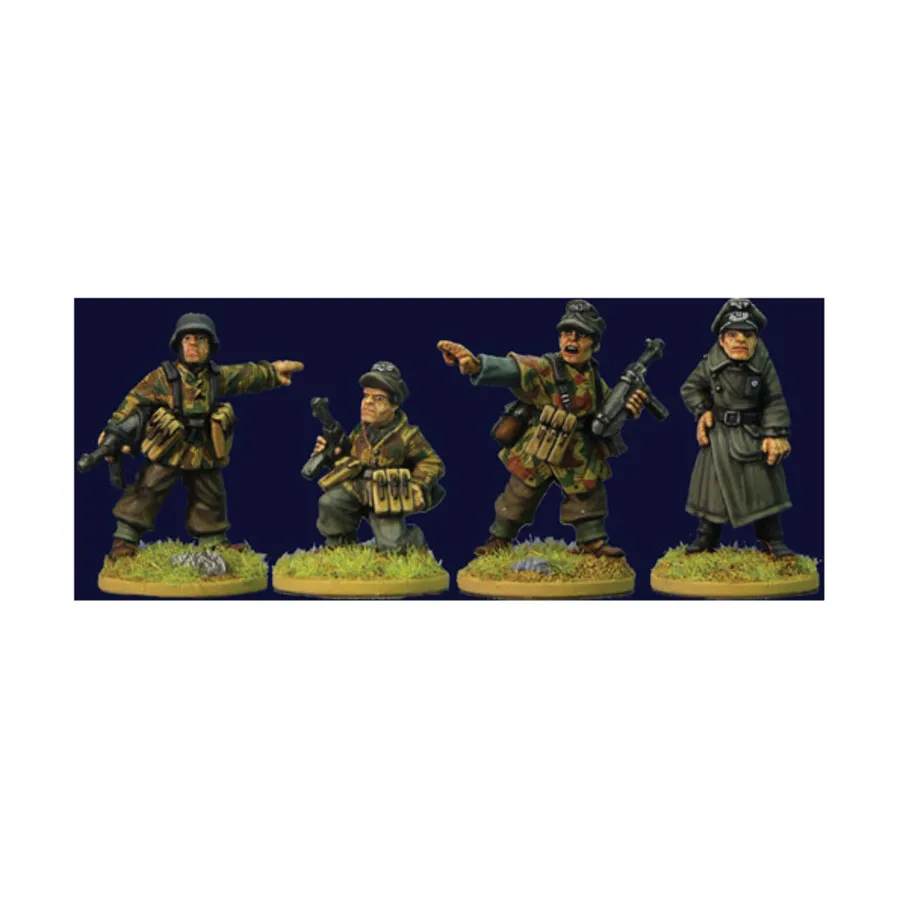 Немецкое пехотное командование в конце войны, WWII Miniatures - German Forces (28mm) (Artizan Designs)
Немецкое пехотное командование в конце войны, WWII Miniatures - German Forces (28mm) (Artizan Designs)