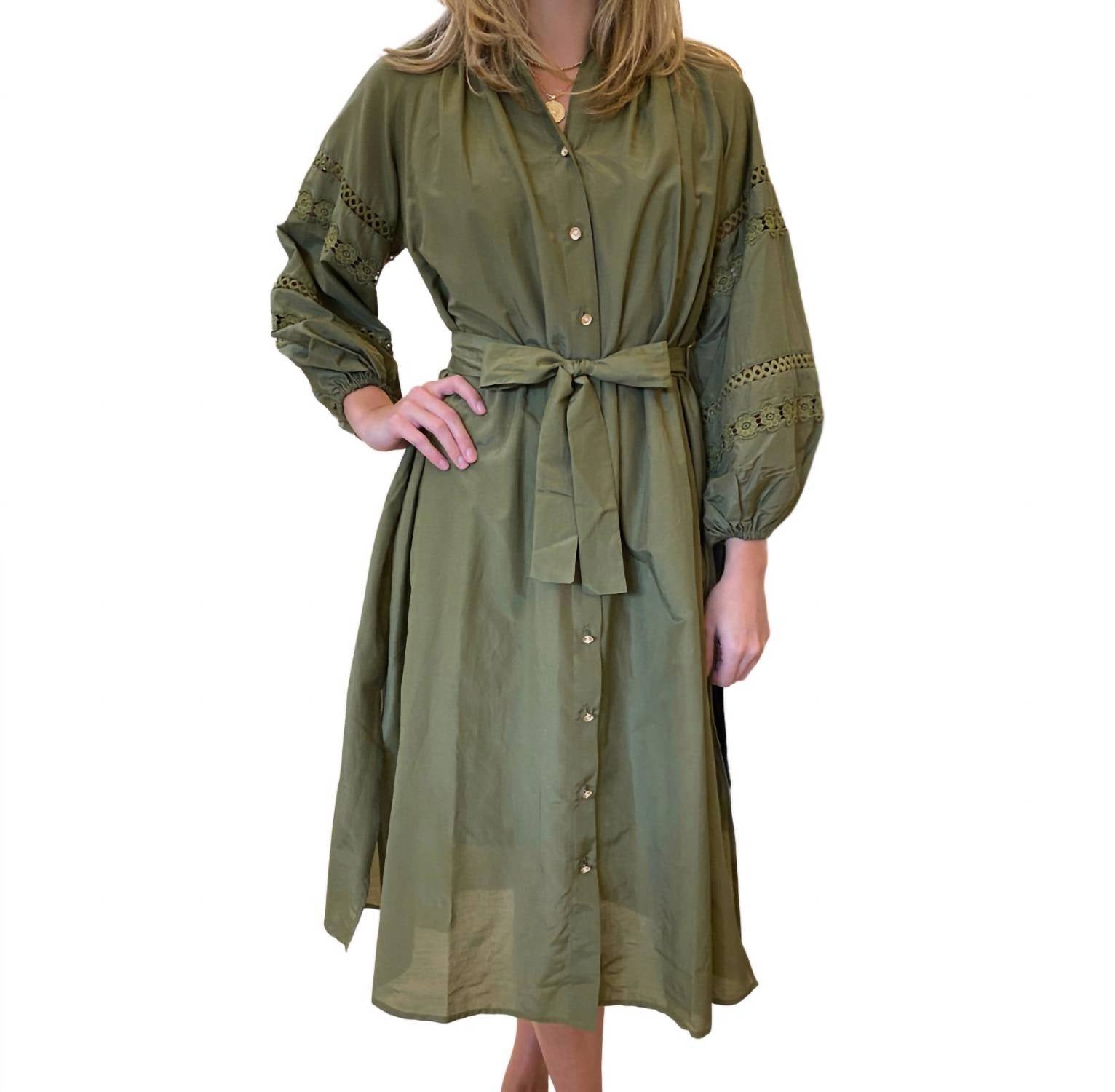 Платье Lyla с длинными рукавами миди в цвете морской капусты EMILY LOVELOCK, Sea Kelp
Платье Lyla с длинными рукавами миди в цвете морской капусты EMILY LOVELOCK, Sea Kelp