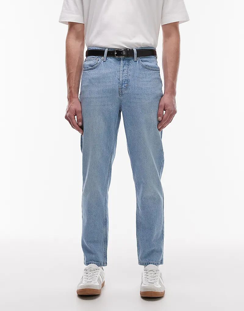 Джинсы Topman с зауженным кроем, светло-голубого цвета
Джинсы Topman с зауженным кроем, светло-голубого цвета