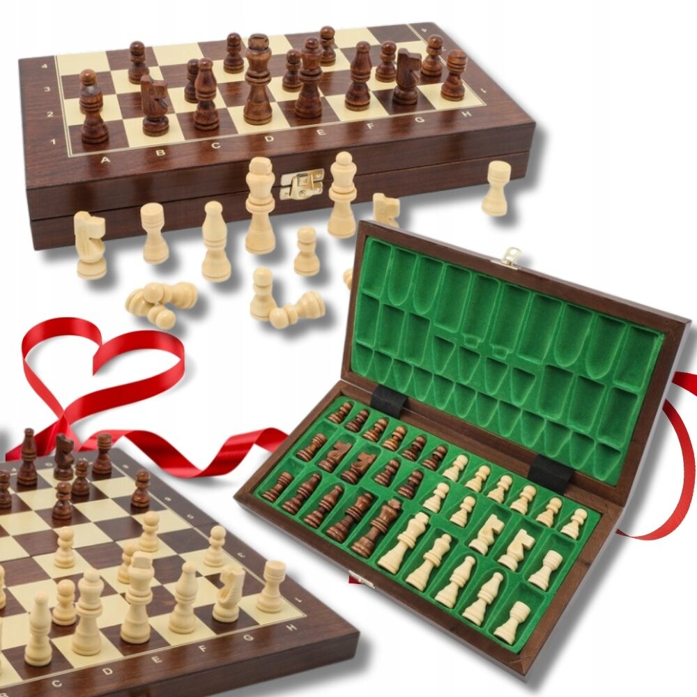 БОЛЬШИЕ деревянные шахматы, 40 см - РОЖДЕСТВЕНСКИЙ ПОДАРОК ребенку Inna marka
БОЛЬШИЕ деревянные шахматы, 40 см - РОЖДЕСТВЕНСКИЙ ПОДАРОК ребенку Inna marka