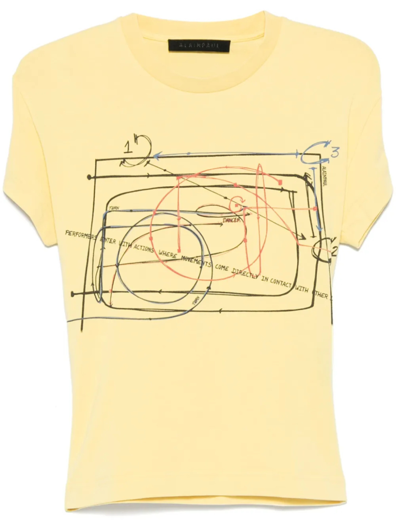 Футболка с принтом ALAINPAUL и эластичными бретелями, желтый
Футболка с принтом ALAINPAUL и эластичными бретелями, желтый
